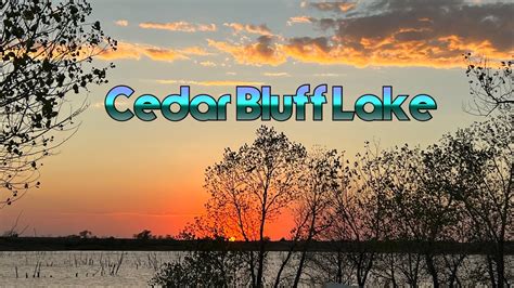 Cedar Bluff Lake - YouTube