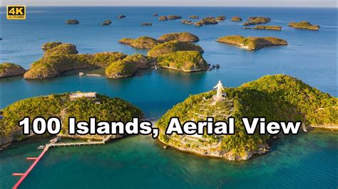 100 Islands Aerial View in 3 Minutes | Alaminos | Pangasinan | Philippines - YouTube