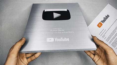 FINALLY Unboxing Silver Play Button - Thanks To All My YT Family Members 🥰🥰 - YouTube