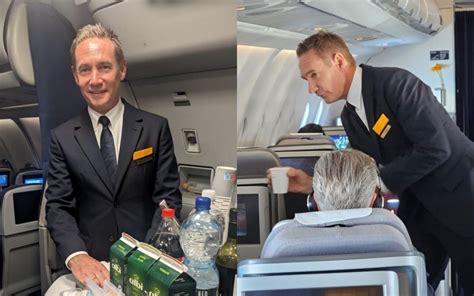 Lufthansa CEO Goes Undercover & Works As A Flight Attendant