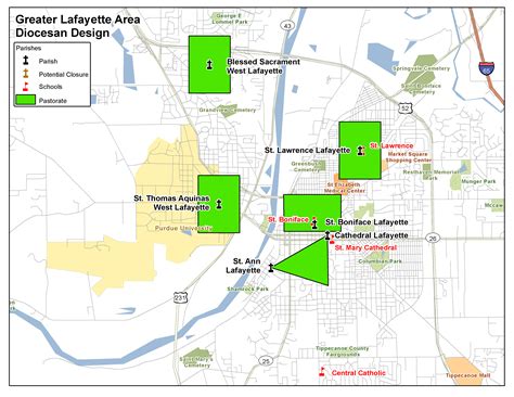 Maps & Data | Diocese of Lafayette | Lafayette, IN