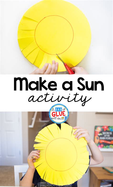 Make a Sun Scissor Skills Activity | Weather activities preschool, Fine motor activities for ...