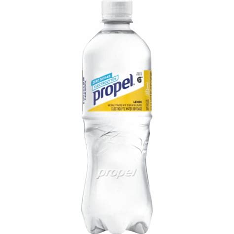 Propel® Lemon Flavored Water Sports Drink Enhanced with Electrolytes ...