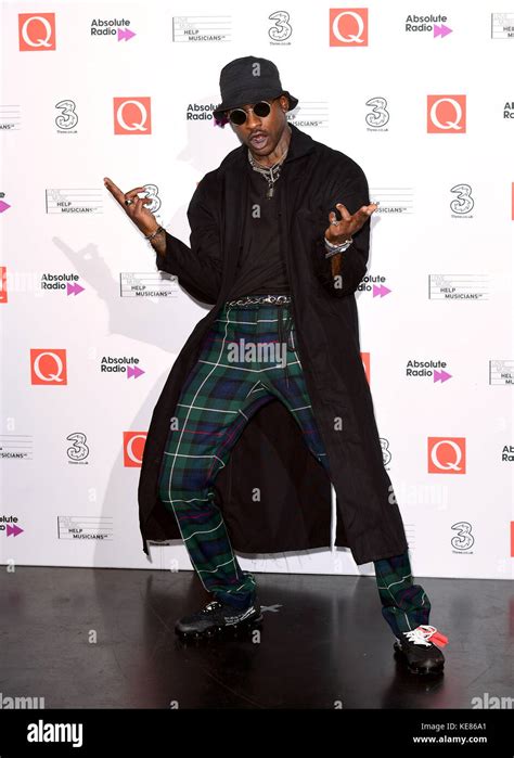 Skepta during the Q Awards 2017 in association with Absolute Radio at the Camden Roundhouse ...