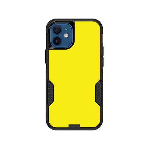Solid Yellow Skin For OtterBox Commuter iPhone 12 Mini — MightySkins