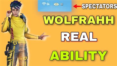 Wolfrahh Character Ability in Free Fire | Wolfrahh Ability test Free Fire | Free Fire Wolfrahh ...