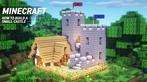 Minecraft : Small castle Tutorial ｜How to Build in Minecraft (#63 ...