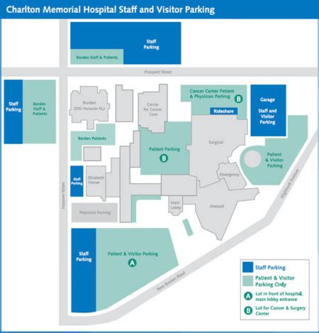 Memorial Hospital Parking Map