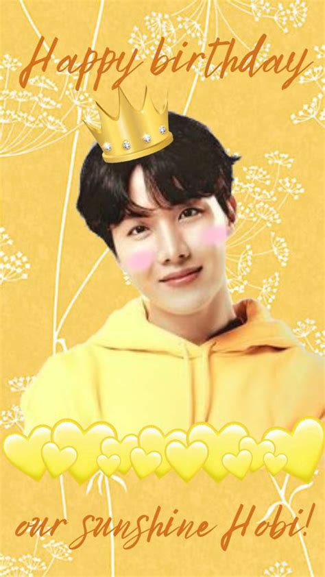 HAPPY BIRTHDAY, HOBI💛 | ♡ BTS ♡ Amino