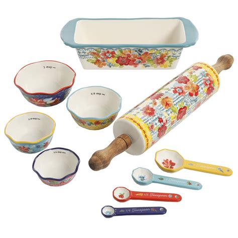 The Pioneer Woman 10 Piece Set - Pioneer Woman Enamel