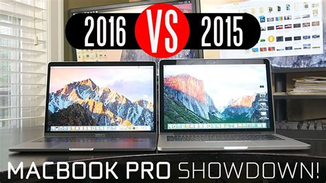 2016 MacBook Pro vs 2015 Macbook Pro - YouTube