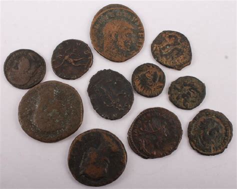 11 ANCIENT COPPER ROMAN COINS - Sep 05, 2017 | Florida Estate Sales, LLC in FL