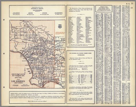 Thomas Guide Maps Los Angeles | sdb3ano silvia helena