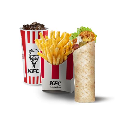 Twister Deluxe tortilla meal - KFC