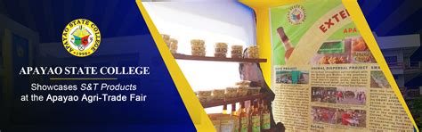 ASC Showcases S&T Products at the Apayao Agri-Trade Fair - Apayao State College