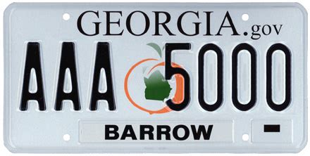 Georgia License Plate Lookup | GA Plate Number Check