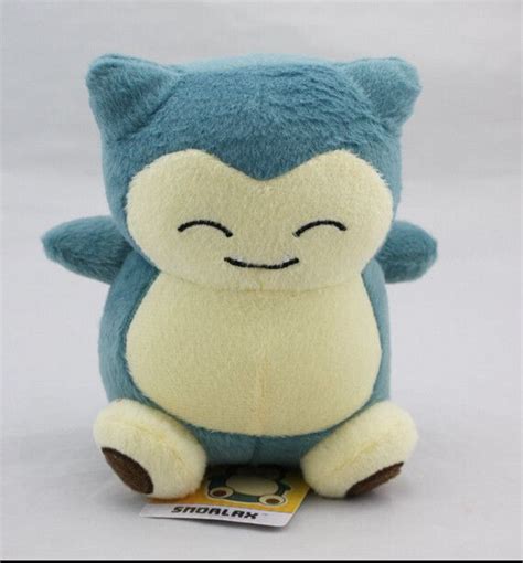 5.5" Snorlax Pokemon Plush | Plush dolls, Pokemon snorlax, Plush toy dolls