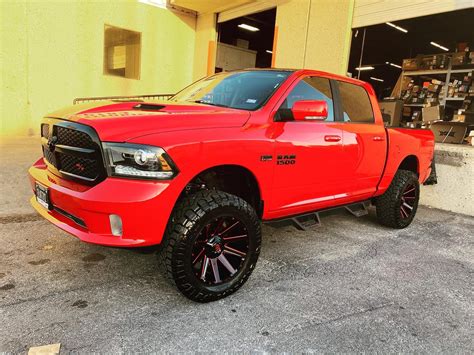 2018 Dodge Ram 1500 Red Fuel Off-Road Contra D643 Wheel | Wheel Front