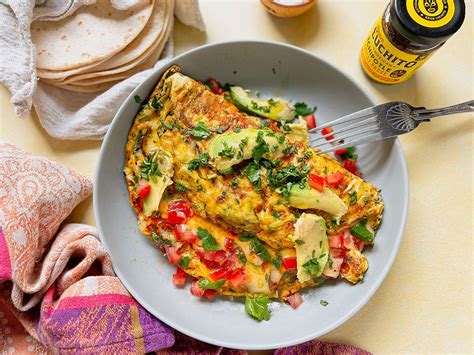 Easy Mexican Omelette Recipe | Deporecipe.co