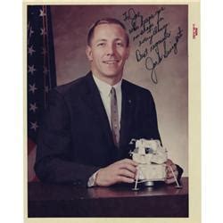 Jack Swigert Signed Color Photograph