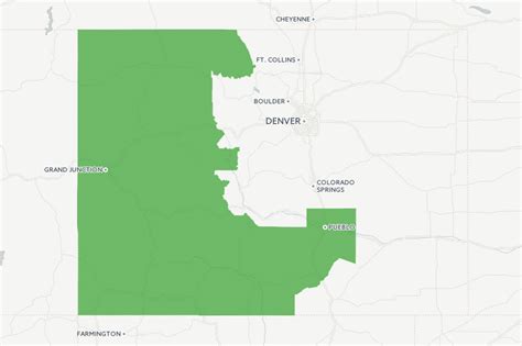 colorado 3rd congressional district map - Angelique Bolling