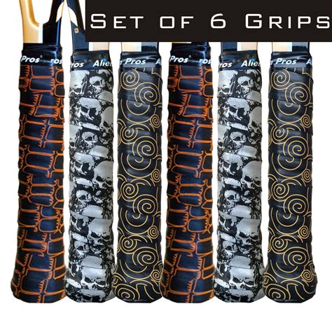 [US] Alien Pros Tennis Racket Grip Tape C-Tac (6 Grips) – Alien Pros Global Store