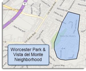 Vista del Monte neighborhood in Los Gatos - Valley of Heart's Delight blog