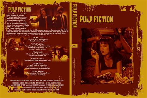 Pulp Fiction - Movie DVD Custom Covers - 654Quentin Tarantino Collection - Pulp Fiction :: DVD ...