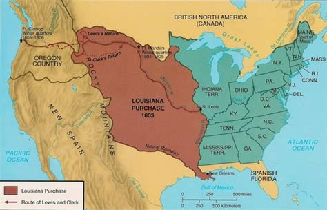 1803 Louisiana Purchase – Compromise of 1850