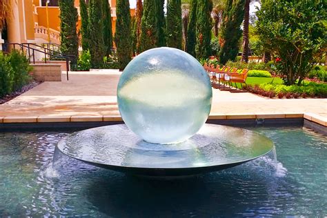 sphere-fountain - Allison Armour Sphere Fountain