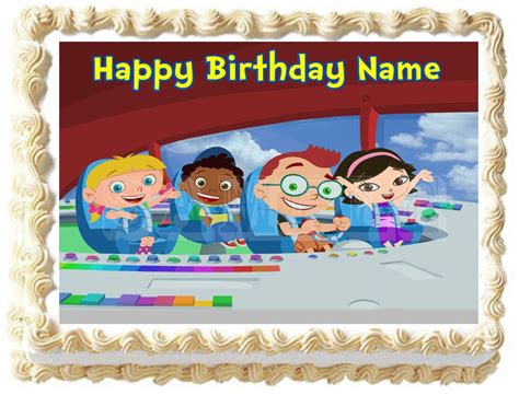 LITTLE EINSTEINS Party Edible Cake topper image | eBay | Little einsteins party, Edible cake ...