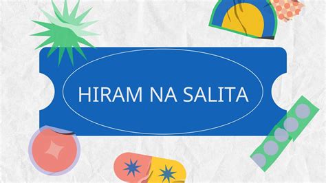 Mga Hiram Na Salita - MosOp