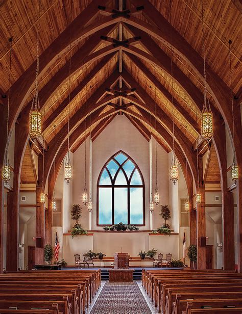 Inside church sanctuary Digital Art by Wayne Taylor - Fine Art America