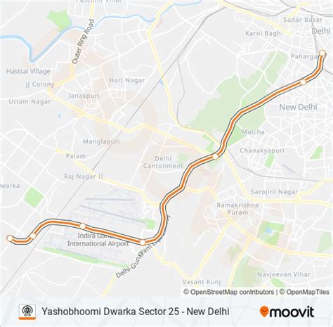 orange Route: Schedules, Stops & Maps - New Delhi (Updated)