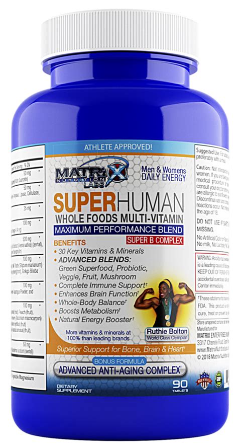 Super Human Whole Food Multi-Vitamin | Salud