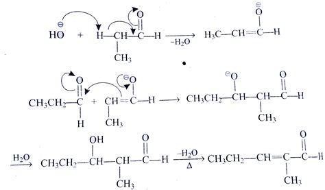 Aldehyde and ketone molecules having alpha- hydrogen atoms undergo ...