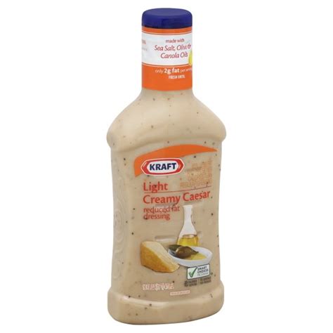 Kraft Salad Dressing Creamy Caesar Light