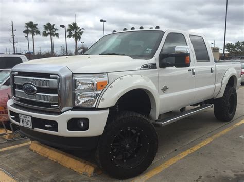 2011-2015 Ford F-250/350 Super Duty Fender Flare Set – Painted Fender Flares