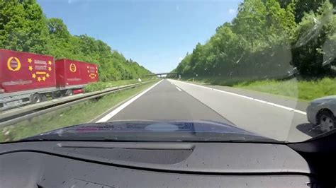 (Autobahn) driving, German style - YouTube