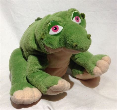 Dinosaur Land Before Time 1996 Green SPIKE 8" Plush Stuffed Bean Bag Universal #universal ...