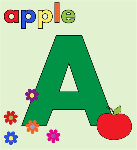 Alphabet Letter A Colorful Free Stock Photo - Public Domain Pictures