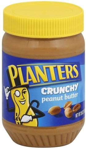 Planters Crunchy Peanut Butter - 28 oz, Nutrition Information | Innit