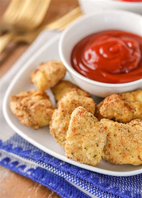 Baked Chicken Nuggets Recipe | Lil' Luna