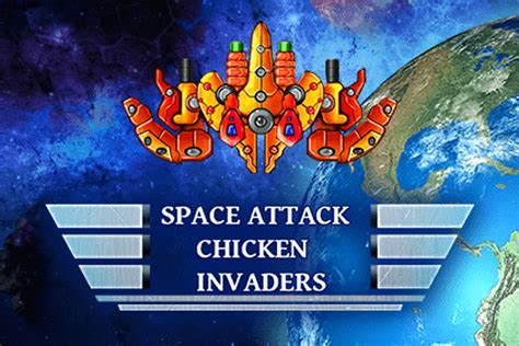 Space Attack Chicken Invaders - Free Play & No Download | FunnyGames