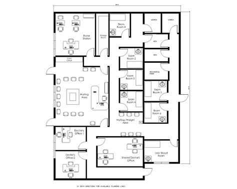 Medical Office Design Plans Doctors Office Layout Design | Office floor ...