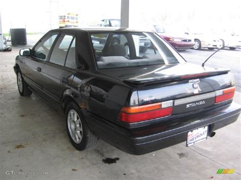 1992 Black Nissan Stanza SE #88024528 Photo #5 | GTCarLot.com - Car ...