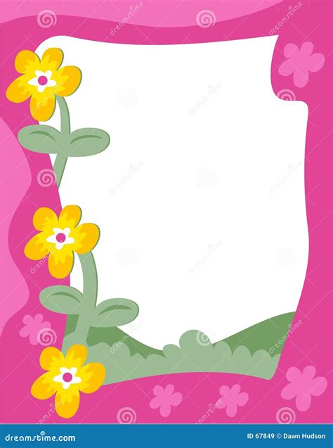 Flower Border Clipart Free