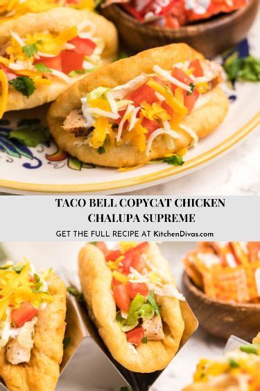 This copycat Taco Bell chicken chalupa supreme has all the flavors we love about the chain ...