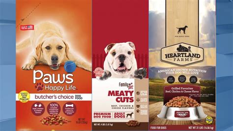 Three types of dog foods sold nationwide recalled over high levels of ...