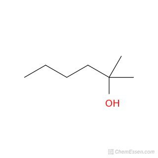 2-METHYL-2-HEXANOL Structure - C7H16O - Over 100 million chemical ...